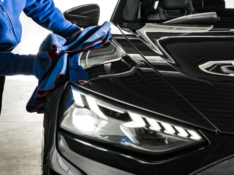 Kiwi Auto Detailing mobile car detailing van parked in Auckland